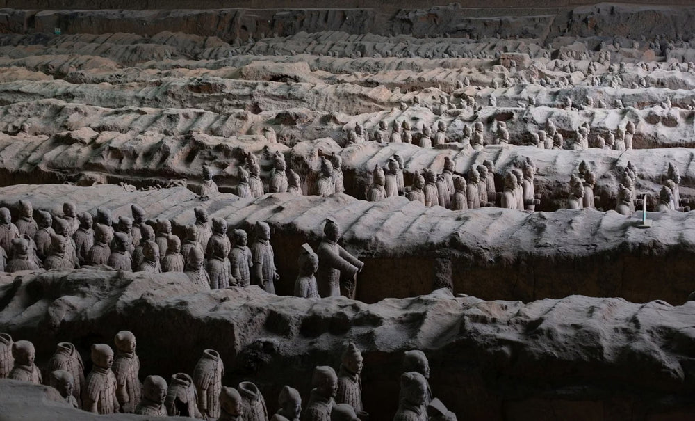 Terracotta Army warriors in Xi’an