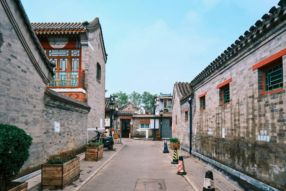 Traditional hutong lane in Beijing