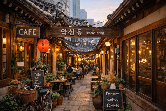 Hanok Café Alley