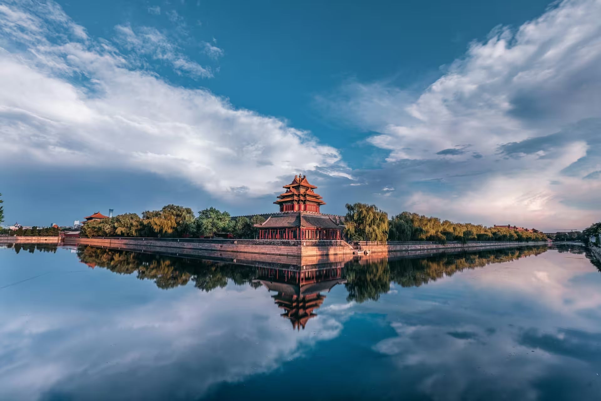 Historic palace buildings in Beijing